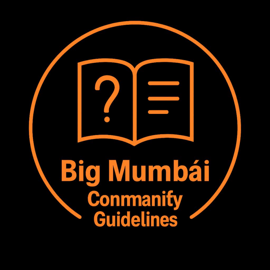An icon representing the Big Mumbai Community Guidelines.